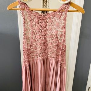 Crochet Babydoll Top